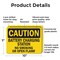 Signmission Battery Charging Station No Smoking Or Open Flames OSHA Caution Sign, Plastic, 10in W x 7in L, 2PK OS-2PACK-CS-P-710-L-19115 - alternate 5